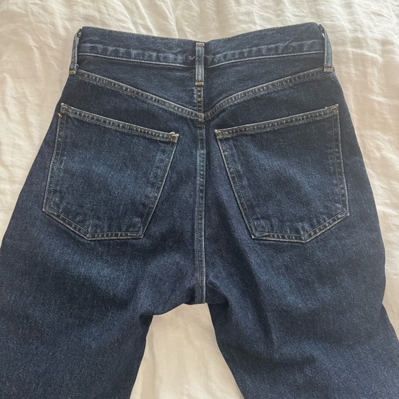 AGOLDE 90s Pinch Waist High Rise Straight Jean in Pendulum Size 26 - Picture 4 of 6